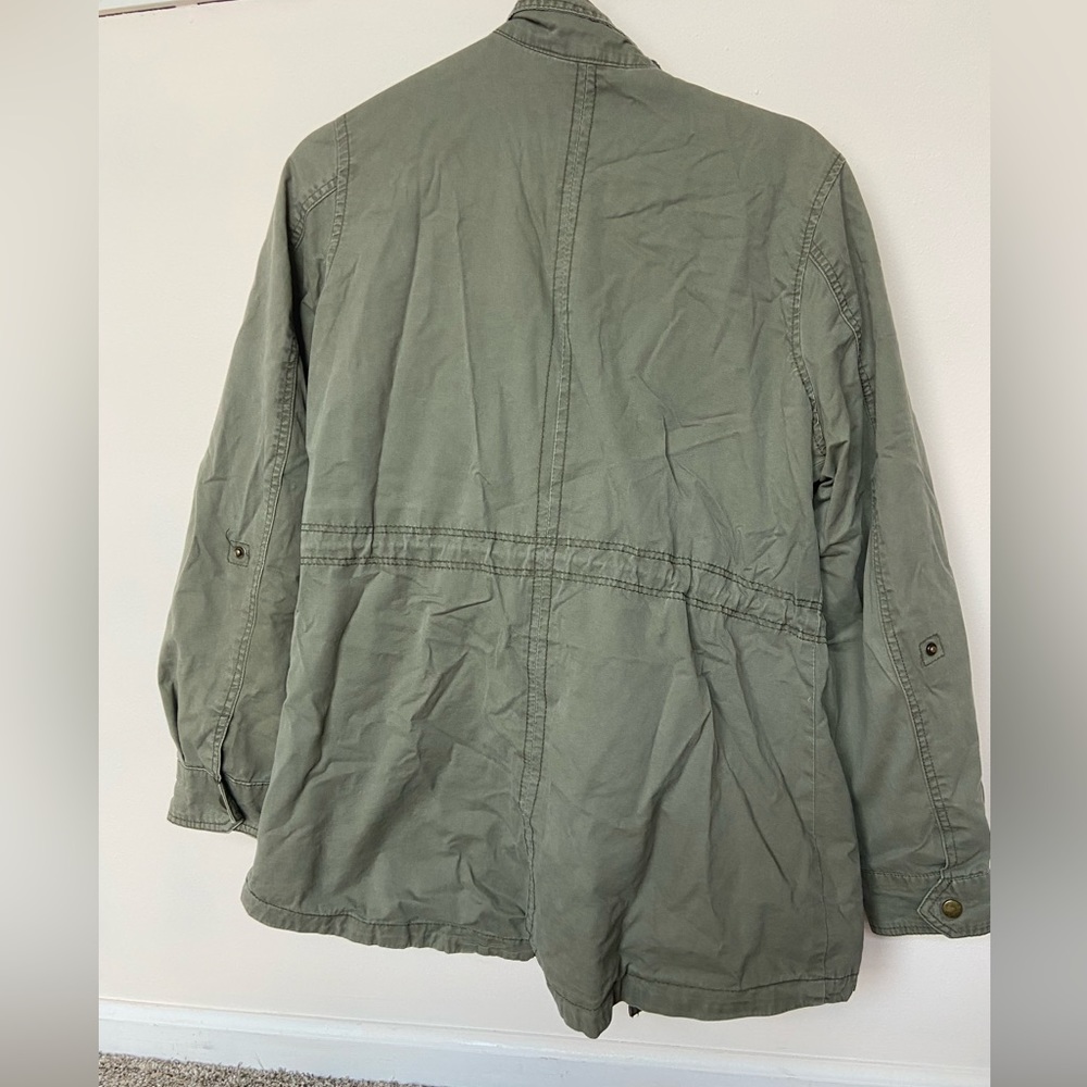 Olive green jacket